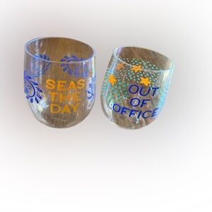 Plastic Wine Tumblers (set of 2)